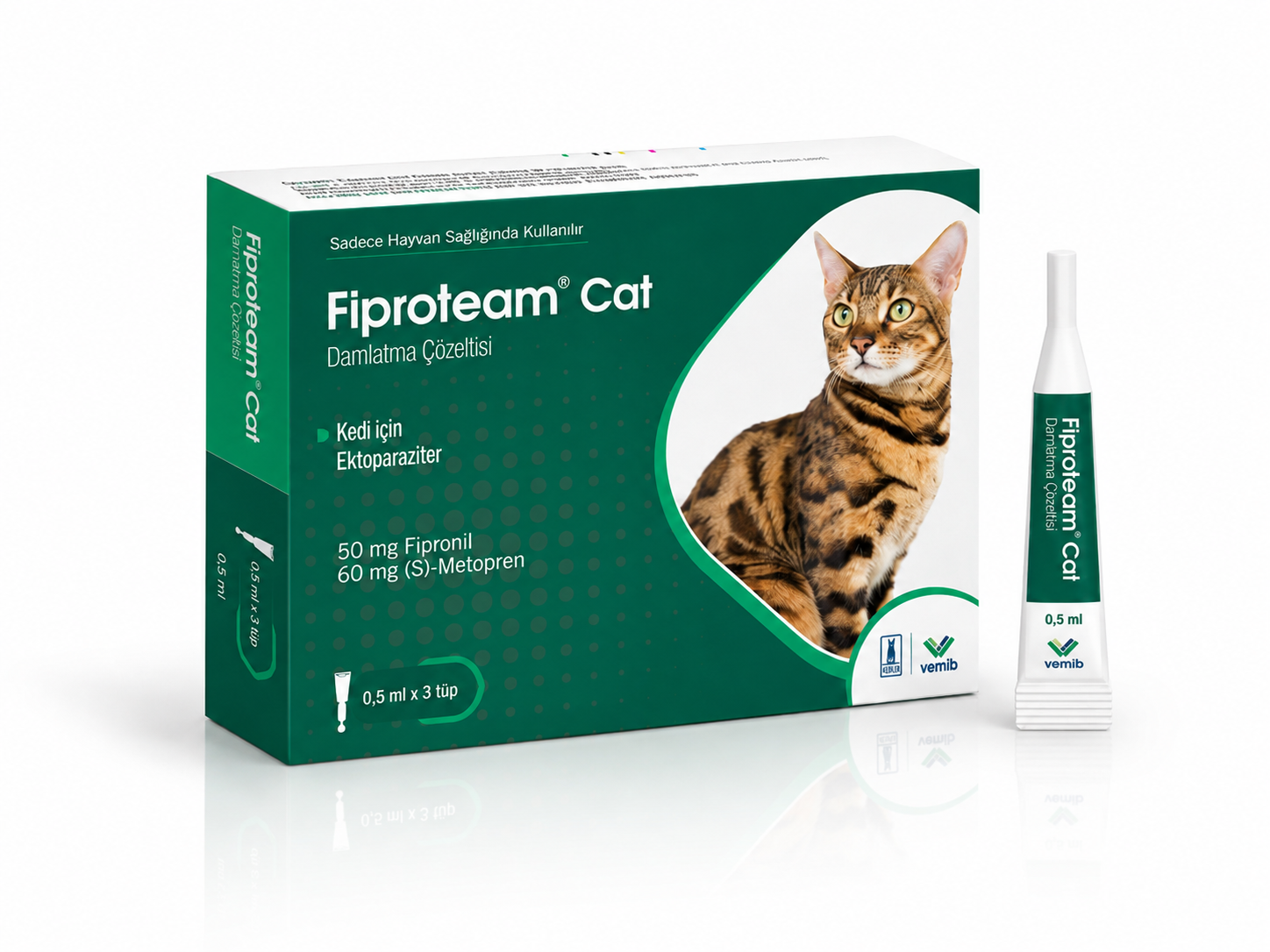 Fiproteam Cat Damlatma Çözeltisi